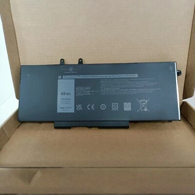 Battery for 68Wh 15.2V Dell Latitude 5501 5401 5511 5510 5411 5410 3HWPP - Image 1 of 4