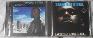 Shaquille O'Neal 2 CD Lot Respect / Shaq Diesel - Picture 1 of 2