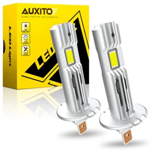 AUXITO 2x H1 LED Headlights Bulb High Beam 60W 50000LM Super Bright GF Series - Picture 1 of 11