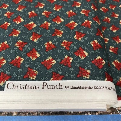 Christmas Punch by Thimbleberries for RJR Fabrics Cotton by the HALF YARD
