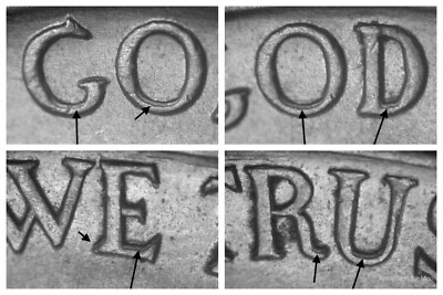 1940-S DDO-002 Nice Doubled Die Obverse  Ch/Gem BU Jefferson Nickel  Error!! #1 - Image 1 of 3