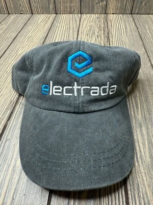 Gorra de béisbol Electrada gris con logotipo bordado de Adams Foto 1 de 4