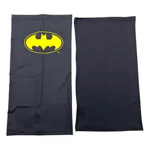Máscaras de gaiter para cuello de moda, Batman 2 paquetes = 2 Batman y 2 negro liso - Imagen 1 de 7