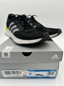 ADIDAS MEN'S RACER TR21 TRAIL RUNNING SHOES BLACK SOLAR YELLOW WHITE SIZE 11 - Picture 1 of 6