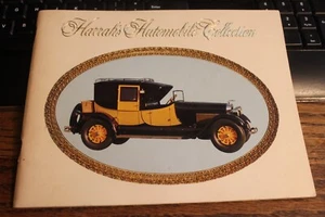 Harrah's Automobile Collection 1966 Fifth Ed. Famous Reno Collection +car list - Picture 1 of 3