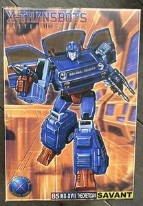 XTB X-Transbots MX-XVII 85 Theoretician SAVANT Die Cast Masterpiece SKIDS MX-17 - Picture 1 of 6
