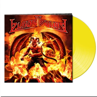 Bloodbound 2014 - Stormborn (Ltd. Gtf Clear Yellow Vinyl LP 2022 Reissue) Sealed - Image 1 of 3