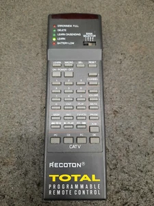 Rare Original Recoton V628 Learning TV Remote Control Fast Shipping - Picture 1 of 4