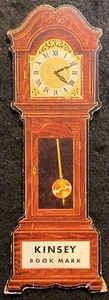 1940-50c *KINSEY DISTILLING CORP.* LINFIELD, PA (2 SIDED) ADVERTISING BOOK MARK! - Picture 1 of 10