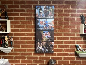 30x12 TRUE ROMANCE framed CANVAS PRINT art film movie scarface godfather Poster - Picture 1 of 10