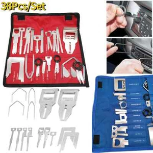 38Pcs Car Audio Stereo Cd Player Radio Removal Repair Tool Kits - Picture 1 of 21