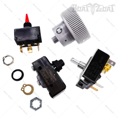 MotorGuide Switch Replacement Kit + Knob (5-Speed Foot Pedal Trolling Motor)  - Image 1 of 3
