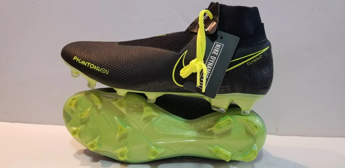 Preços baixos em Nike Phantom Vision Elite DF FG Black Volt | eBay