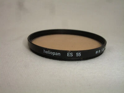 HELIOPAN 55mm 81B filter Warming 1.2x, AMBER color - Image 1 of 3