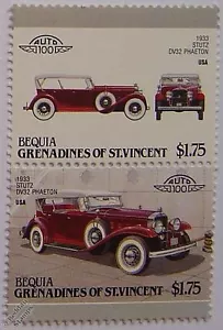 1933 STUTZ DV32 PHAETON Automarken (Leaders of the World / Auto 100) - Bild 1 von 1