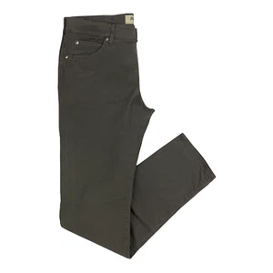 PANTALONE UOMO ROY ROGERS 517 PLAIN P21RRU089P3180112 COTONE GRIGIO ORIGINALE AI - Picture 1 of 2