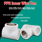 Pipe Fittings PPR Inner Wire Tee 20/25/32/40/50/63PPR Water Pipe Accessories