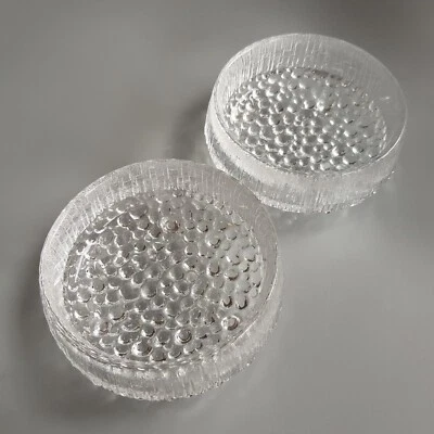 Tapio Aktivkala iittala cuencos de hielo de vidrio Ultima Thule 11 cm Finlandia diseño vintage Foto 1 de 4