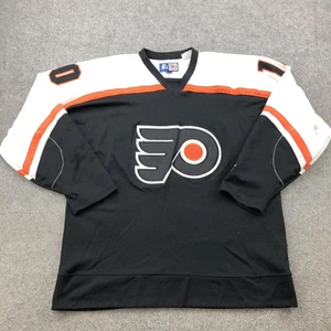 Vintage Philadelphia Flyers Jersey Mens XL NHL Hockey John LeClair Starter 90s - Picture 1 of 11