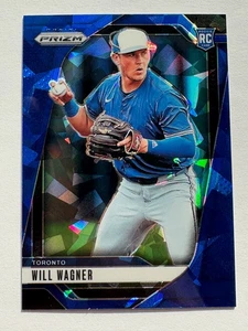 2025 Panini Prizm - Will Wagner #171 - Blue Cracked Ice Prizm - Blue Jays (RC) - Picture 1 of 2