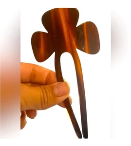New 1970’s French Hair Picks Statement Hair Accessory in Tortoiseshell , NOS - Picture 1 of 4