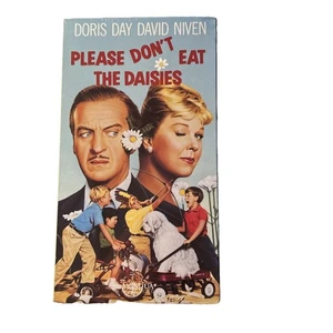 Please Don't Eat The Daisies VHS Doris Day David Niven Janice Paige Comedy New - Imagen 1 de 2