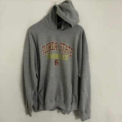 Florida State University Seminoles Hoodie Size 2XL Pullover Spellout FSU Sweater - Image 1 of 4