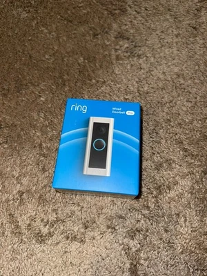 Ring Wired Doorbell Pro Video Doorbell Satin Nickel 2k Quality Brand New Sealed. - Image 1 of 3