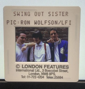Swing Out Sister British Pop Band Negativ Dia von Ron Wolfson L25 - Bild 1 von 5