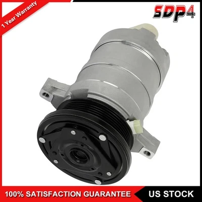 A/C AC Compressor For Cadillac Eldorado Fleetwood Seville 1989-1991 1992 - Изображение 1 из 4