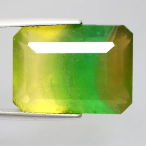27.16 Ct Bi-Color Flourite Mesmerizing (19 x 14) 100% Natural Octagon Gemstones - Picture 1 of 7