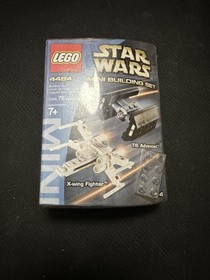 Vintage LEGO Star Wars 4484 Mini X-wing Fighter & TIE Advanced Set New Sealed
