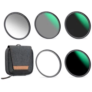 K&F Concept Nano-X Series 43mm 5-Pack Magnetic Lens Filters Kit - Picture 1 of 5