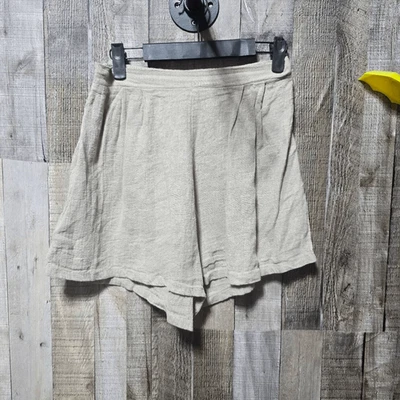 Pantalones cortos de lino tostado Yoli & Otis Foto 1 de 4