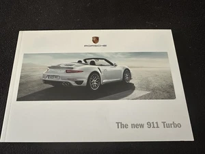 2014 2015 16 Porsche 911 Turbo & S Coupe Cabriolet 991 US Prospekt Verkaufskatalog - Bild 1 von 10