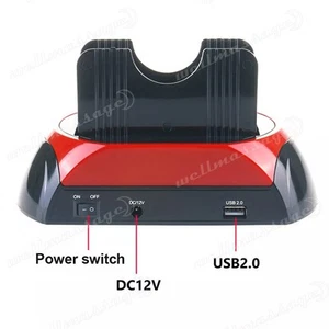 2.5'' 3.5'' External HDD Docking Station Card Reader Kit OTB HUB Hard Disk Drive - Picture 1 of 12