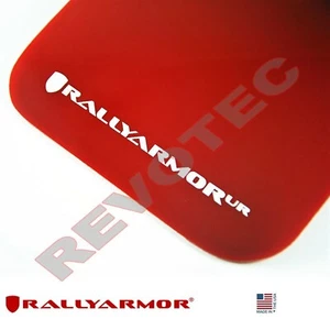 Guardabarros Rally Armor para Subaru 09-13 Forester rojo con logotipo blanco - Imagen 1 de 4
