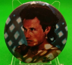 2.25" Vintage Adam Ant Strip Pin Button Pinback 1980s - Picture 1 of 2