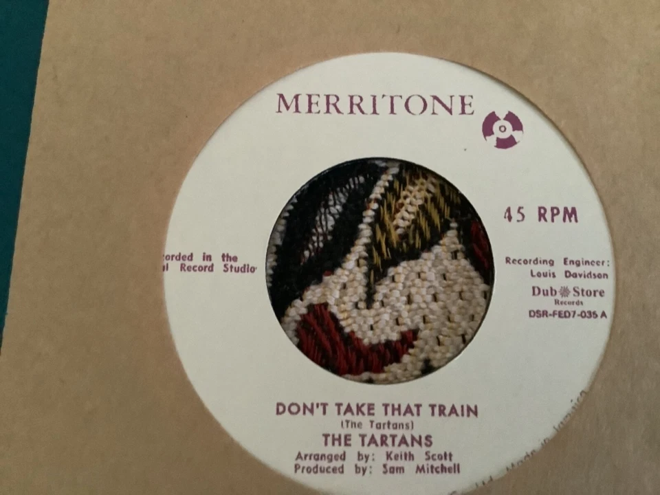 Tartans , Don’t Take That Train , Rockin’ Chair , 7" Merritone - Image 1 of 1