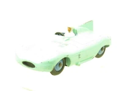 Dinky Toys 238 Jaguar tipo D turquesa con bujes fundidos azules sin caja Foto 1 de 4