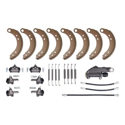 Kit de frenos de lujo 1946-1949 DeSoto 6 cilindros con zapatas de 11 pulgadas cilindro maestro Foto 1 de 4