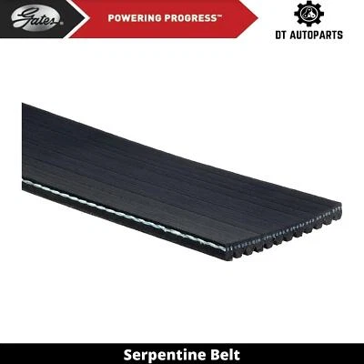Para Pierce Mfg 2009 Correa serpentina diésel Inc. Velocity 12,5 L -6 para puertas de ventilador Foto 1 de 4