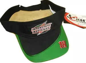 Bobby Labonte Visor Nascar Interstate Batteries Racing Visor NEW TAGS Deadstock - Picture 1 of 1