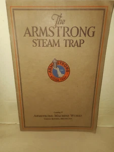 The Armstrong Steam Trap 1930 Salesman CATALOG ARMSTRONG MACHINE WORKS Michigan - Bild 1 von 24