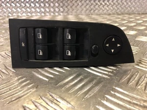 6948637 Bmw 3 Series E90 E91 Main Driver's Side Right Window Lifter Switch Black - Bild 1 von 18