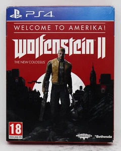 WOLFENSTEIN 2 THE NEW COLOSSUS WELCOME TO AMERIKA PLAY STATION 4 PS4 PAL ESPAÑA - Picture 1 of 6