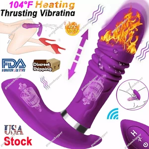 Thrusting Anal Plug Wearable G-Spot Prostate Massager Sex Toys for Women Men New - Picture 1 of 16