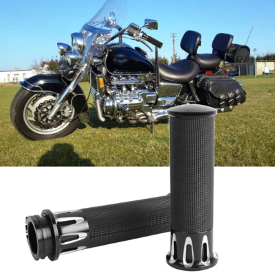 Empuñaduras de manillar de motocicleta de 1" para Honda Valkyrie 1500 VTX1300C VTX1800C1 Foto 1 de 4