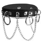 Erwachsene Choker Party Brustgurt Body Schulterklappe Requisiten Leder einteilig Gothic