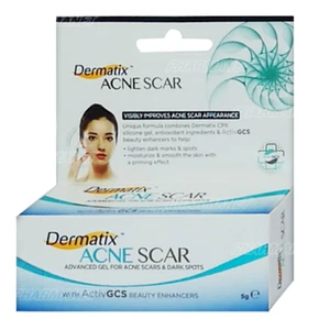 Dermatix Acne Scar Advanced Gel Cream Mark Dark Spots Soothe Smooth Skin 5 gm - Picture 1 of 12
